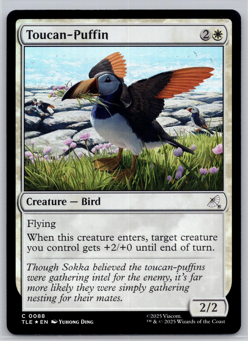 Toucan-Puffin Avatar: The Last Airbender: Eternal-Legal M:TG Foil NM