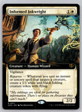 Informed Inkwright (Extended Art) Secrets of Strixhaven Magic: The Gathering NM
