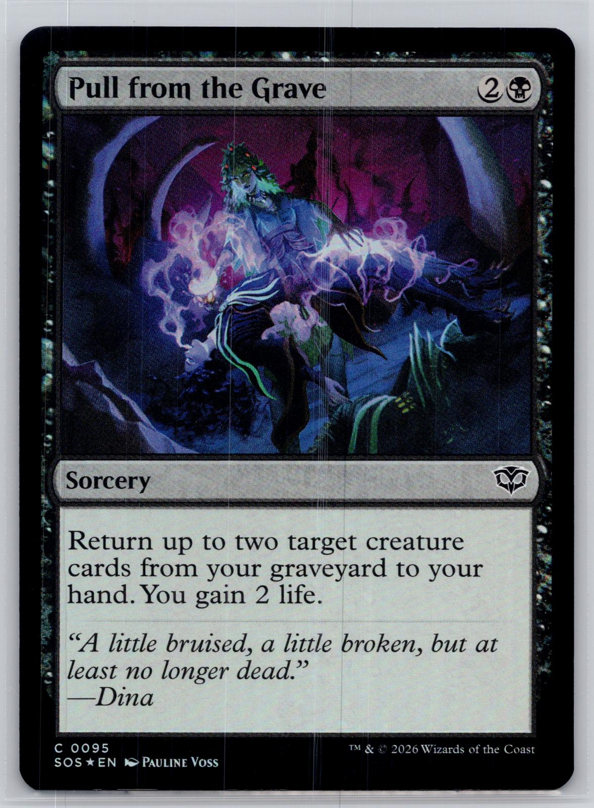 Pull from the Grave Secrets of Strixhaven Magic: The Gathering Foil Near Mint