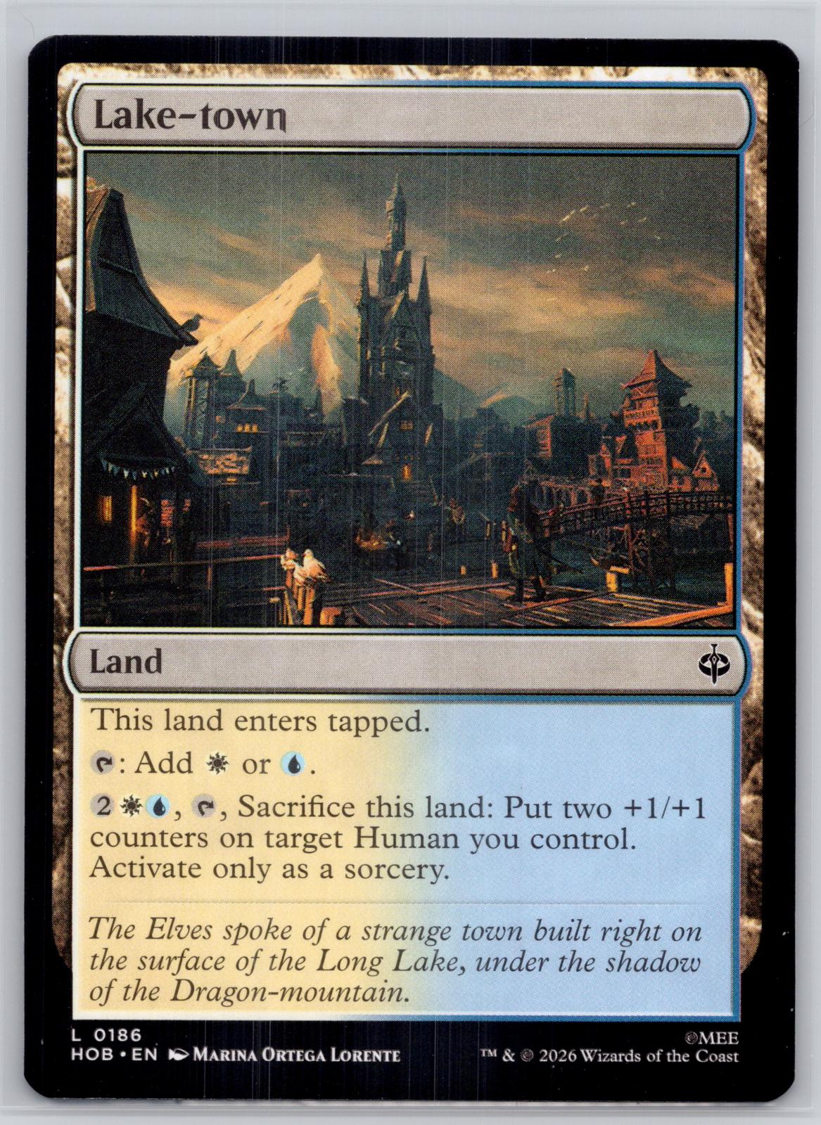 Lake-town The Hobbit Magic: The Gathering Near Mint