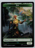 Elf // Treasure (0013) Double-Sided Token The Hobbit Magic:The Gathering Foil NM