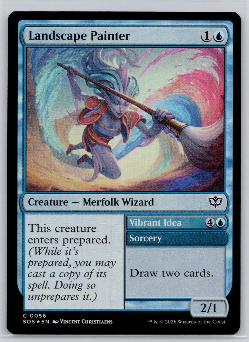 Landscape Painter Secrets of Strixhaven Magic: The Gathering Foil Near Mint