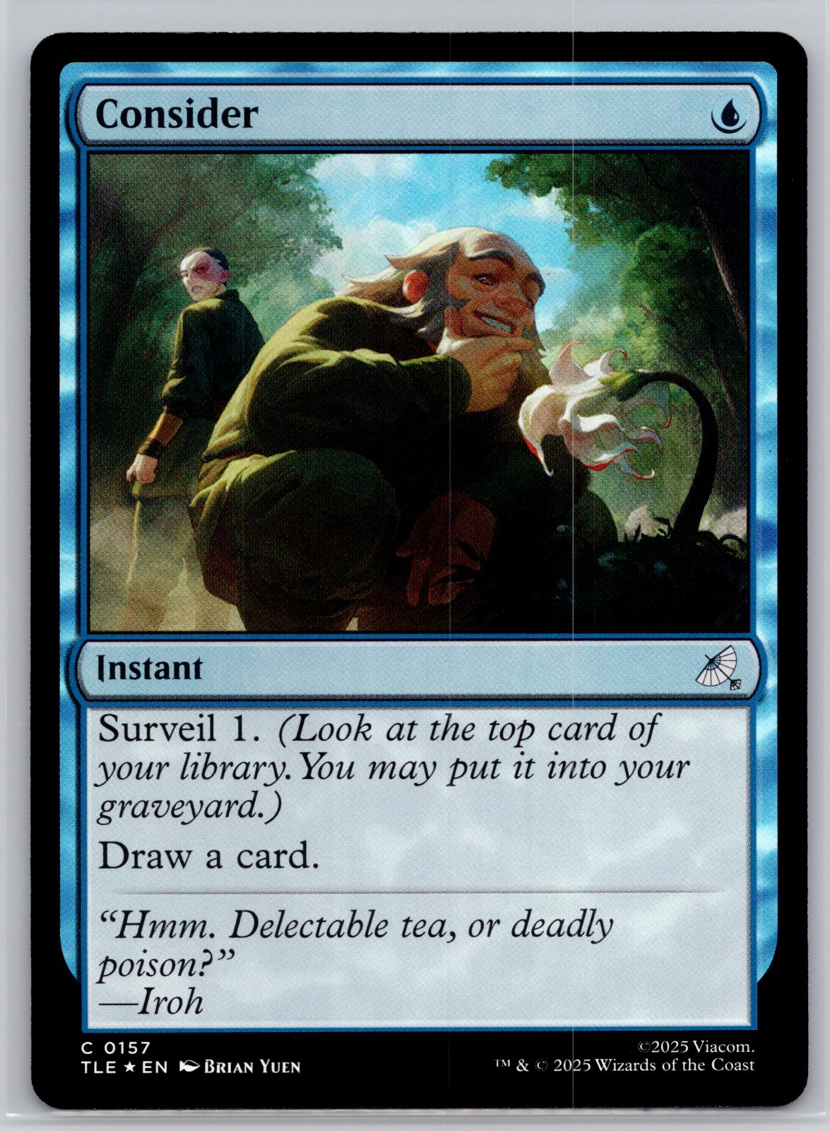 Consider Avatar: The Last Airbender: Eternal-Legal Magic: The Gathering Foil NM