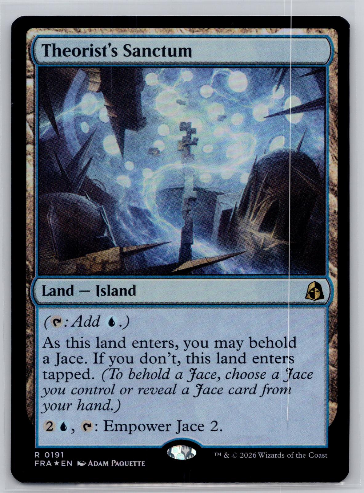 Theorist's Sanctum Reality Fracture Magic: The Gathering Foil Near Mint