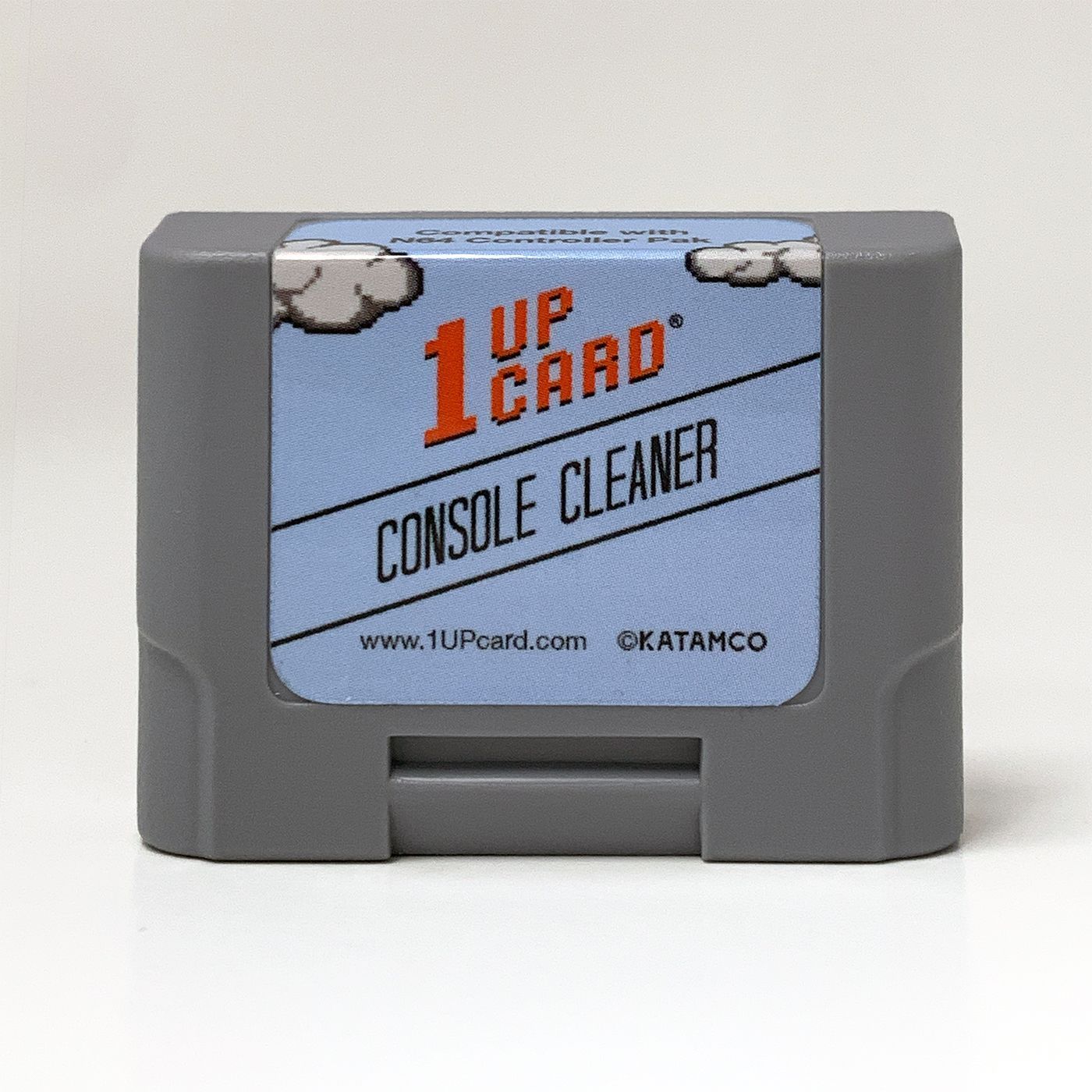 1UPcard™ Cleaning Cartridge Compatible with N64 Controller Pak Slot