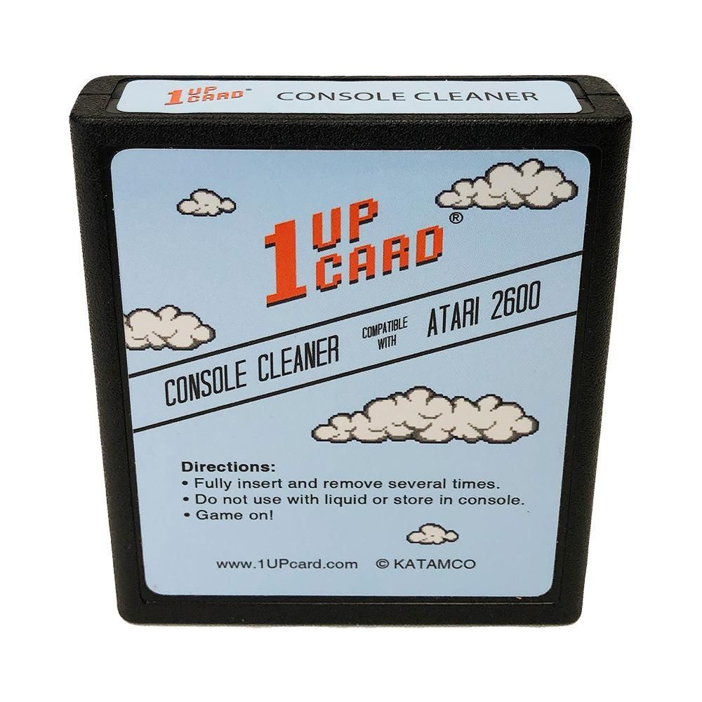 1UPcard™ Video Game Console Cleaner Compatible with Atari 2600 Video Game System