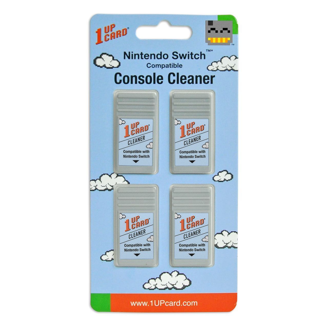 1UPcard™ Video Game Console Cleaner Compatible with Nintendo Switch - 4 pack