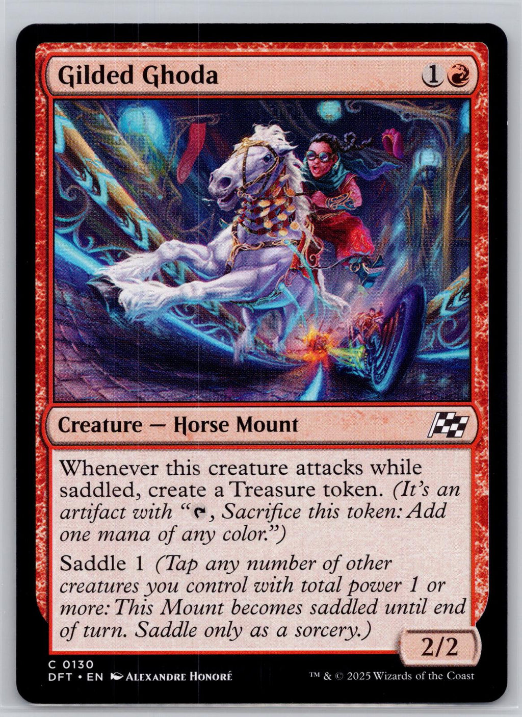 Gilded Ghoda Aetherdrift Magic: The Gathering Near Mint