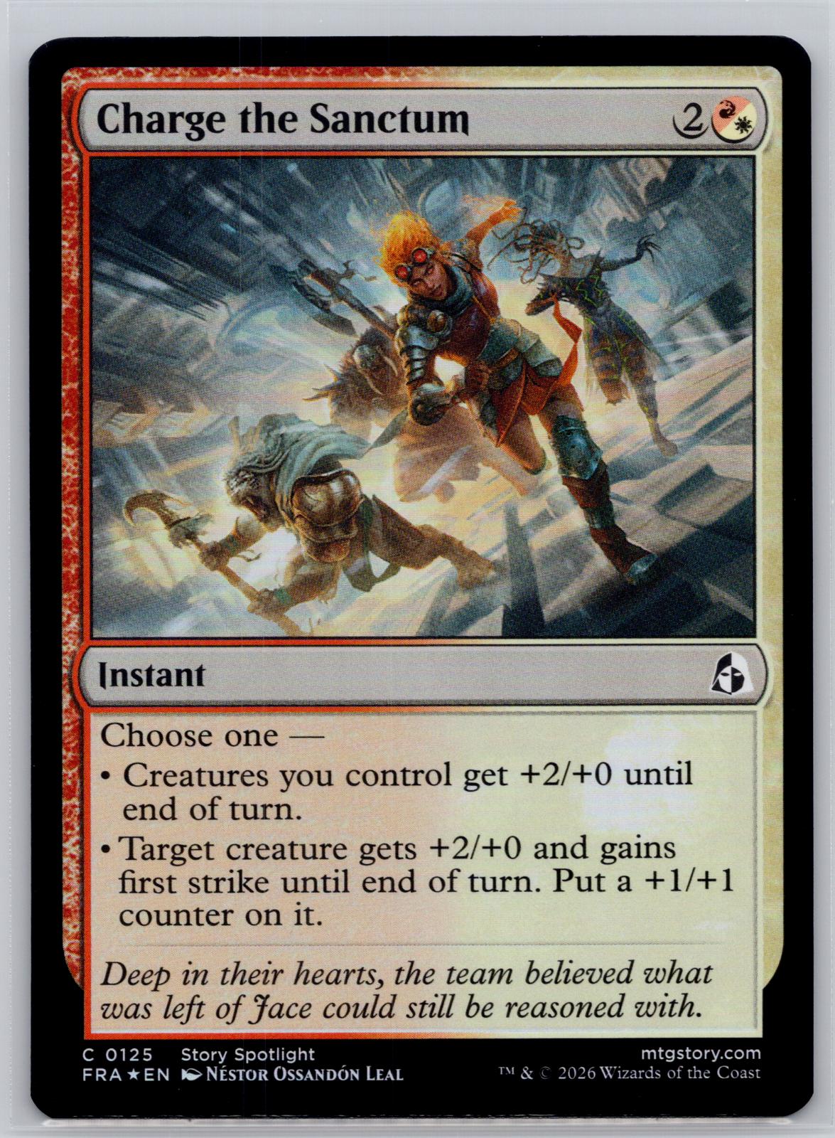 Charge the Sanctum Reality Fracture Magic: The Gathering Foil Near Mint
