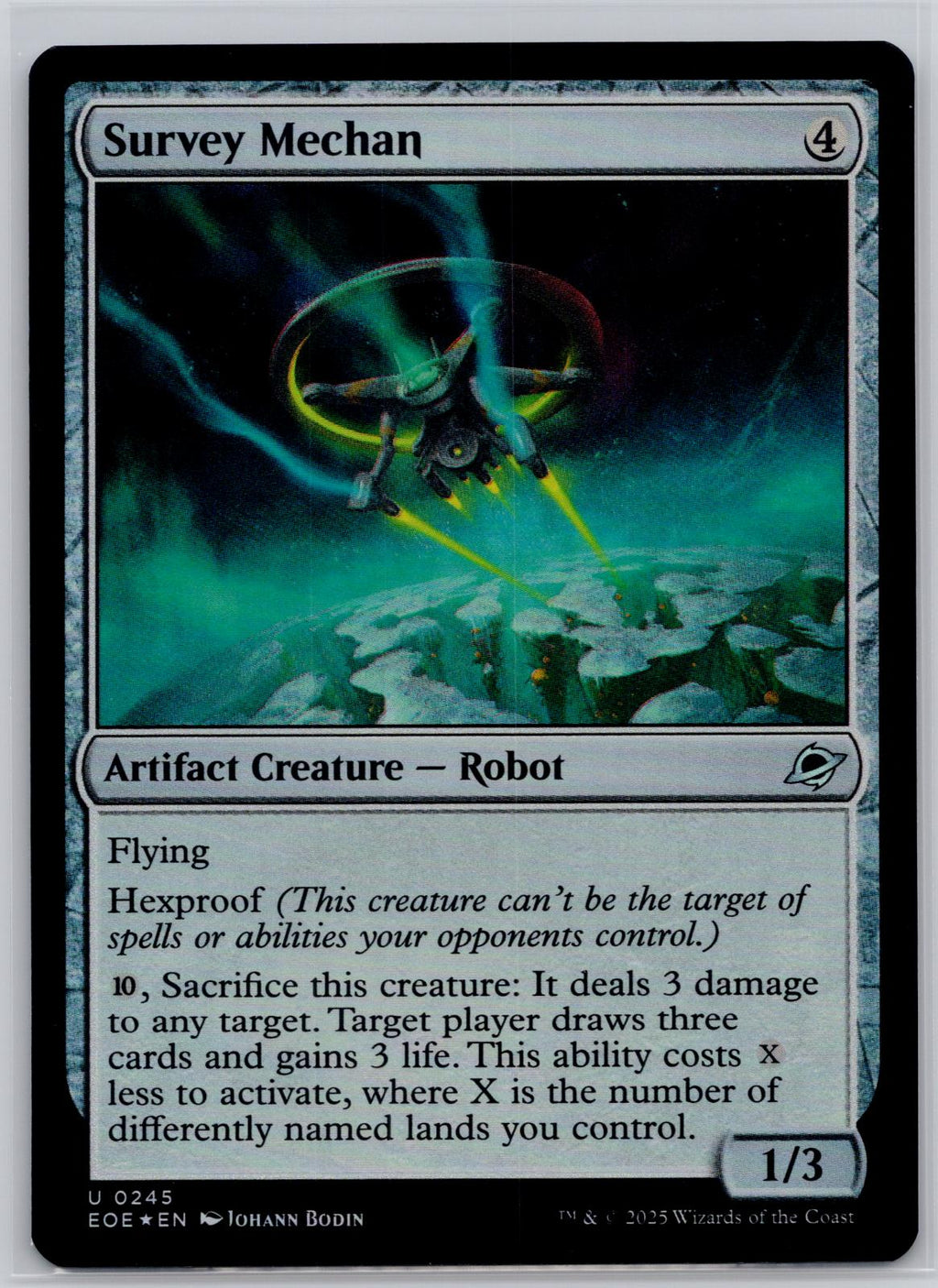 Survey Mechan Edge of Eternities Magic: The Gathering Foil Near Mint
