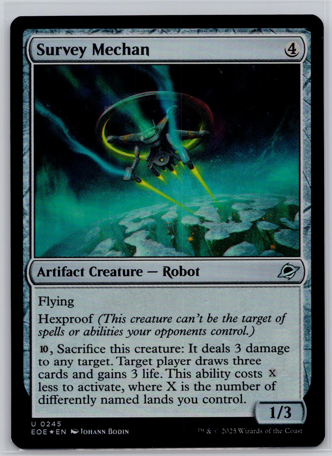 Survey Mechan Edge of Eternities Magic: The Gathering Foil Near Mint