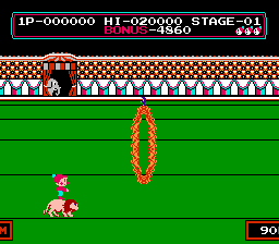Circus Charlie - NES