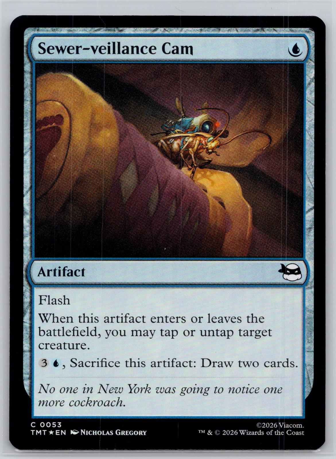 Sewer-veillance Cam Teenage Mutant Ninja Turtles Magic: The Gathering Foil NM