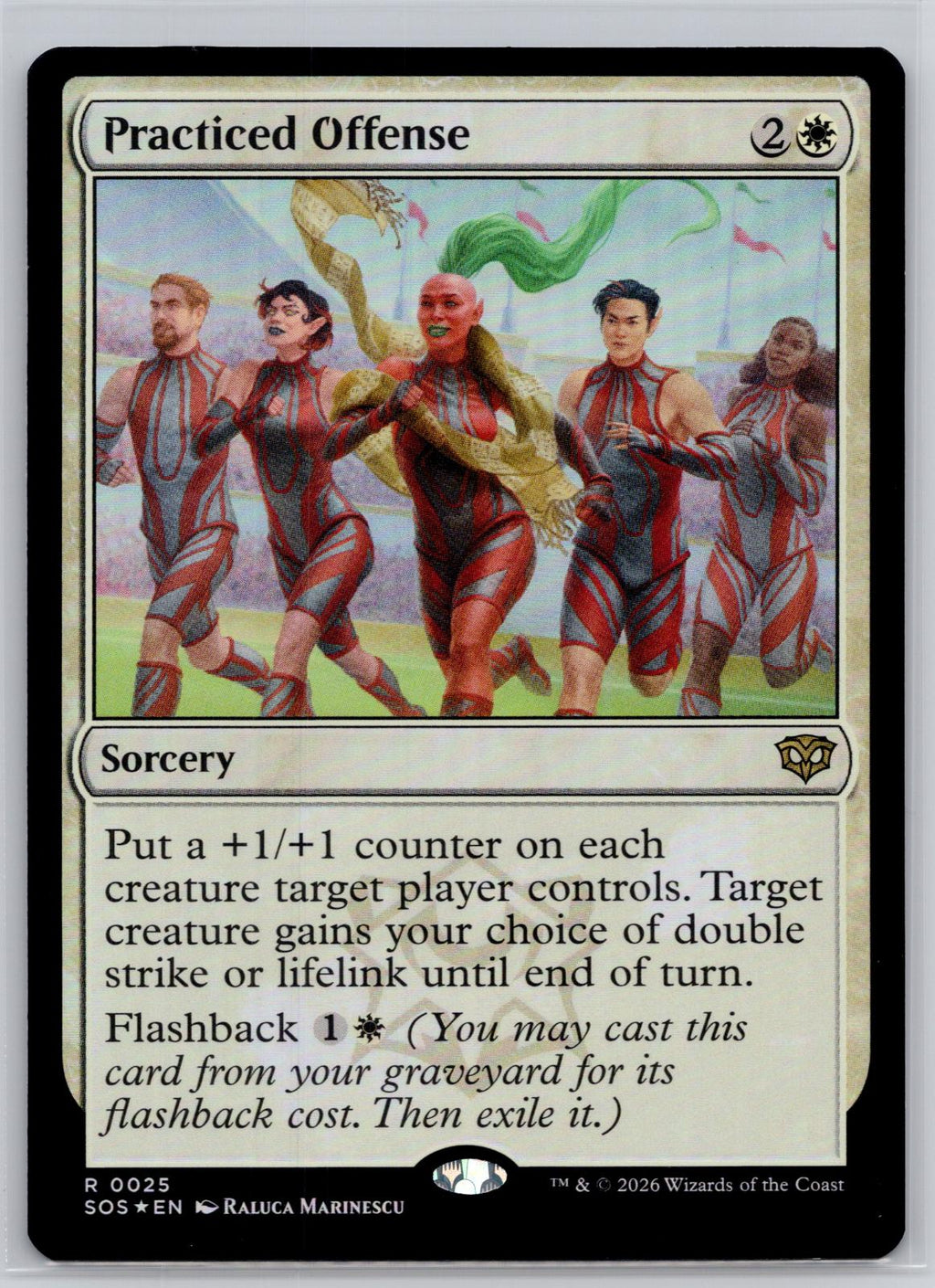 Practiced Offense Secrets of Strixhaven Magic: The Gathering Foil Near Mint