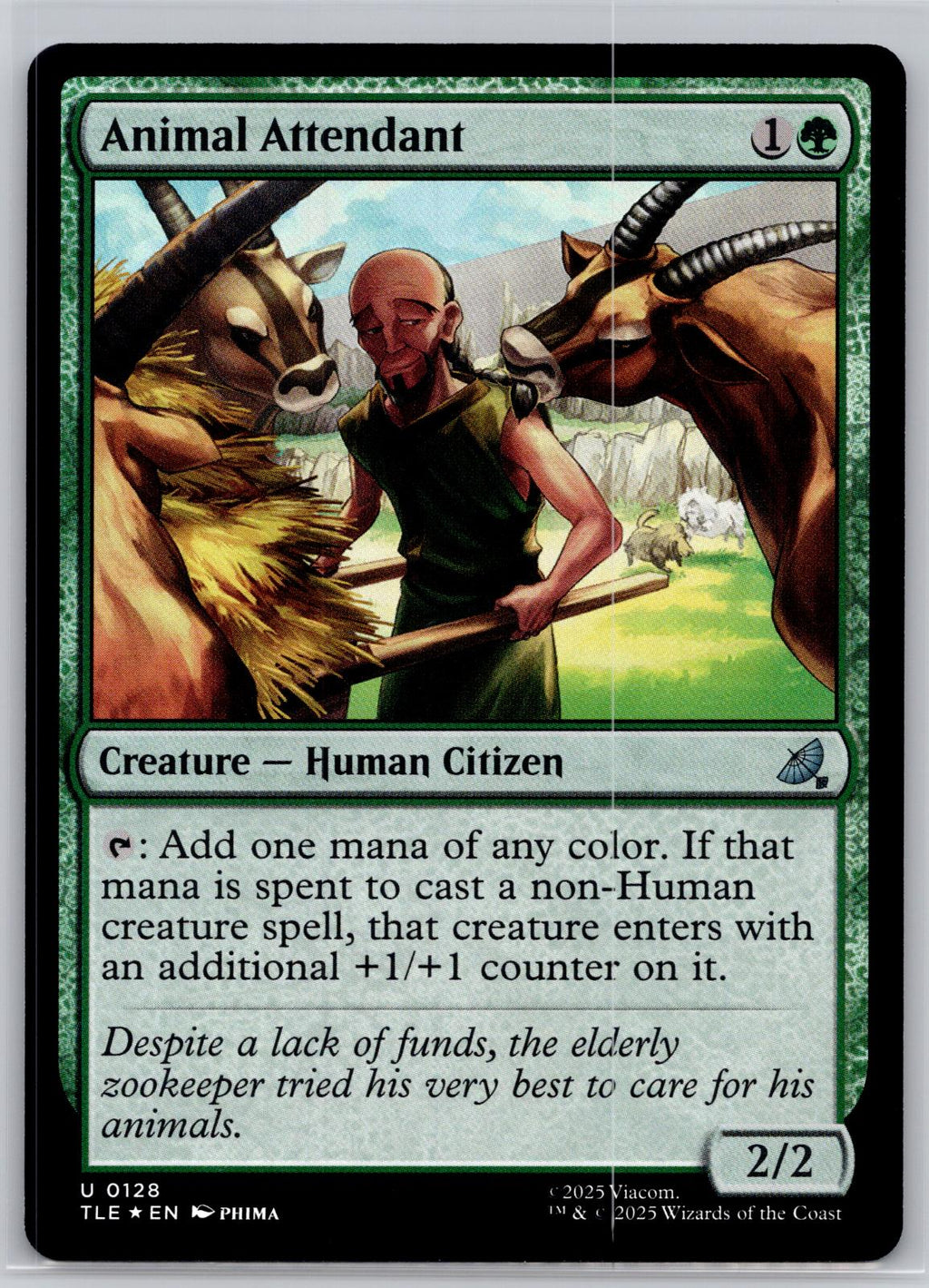 Animal Attendant Avatar: The Last Airbender: Eternal-Legal M:TG Foil NM