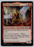 Shocker, Unshakable Marvel's Spider-Man Magic: The Gathering Foil Near Mint