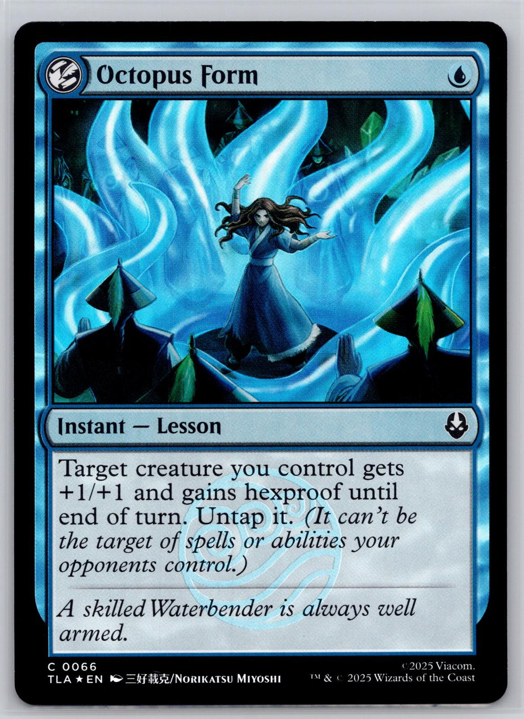 Octopus Form Avatar: The Last Airbender Magic: The Gathering Foil Near Mint