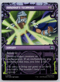 Shredder's Technique (Showcase) Teenage Mutant Ninja Turtles M:TG Foil NM