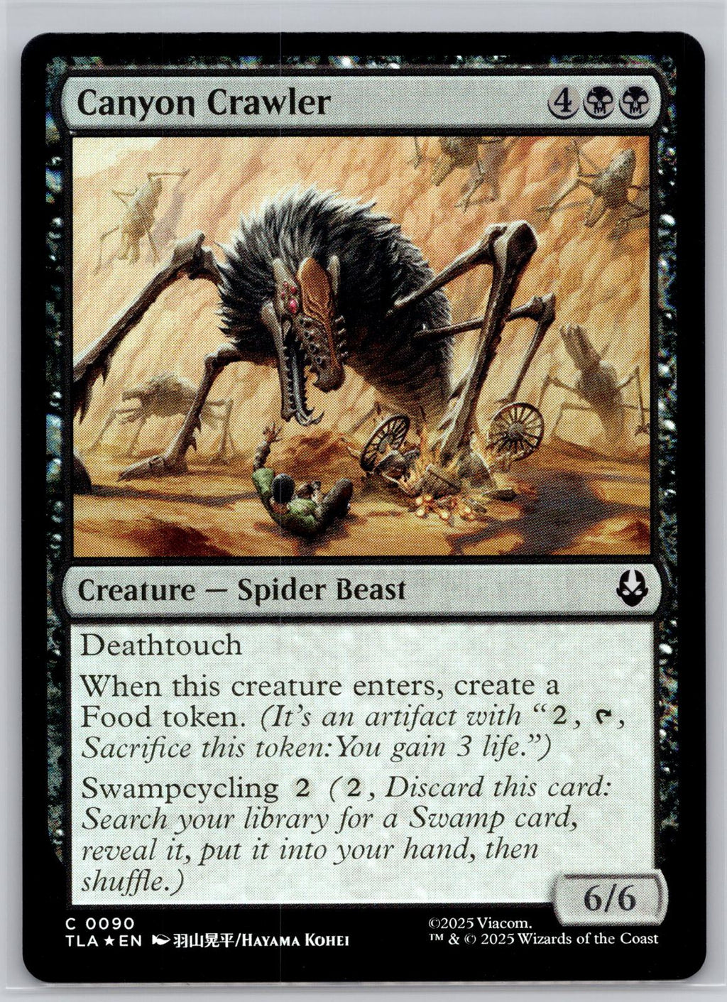 Canyon Crawler Avatar: The Last Airbender Magic: The Gathering Foil Near Mint
