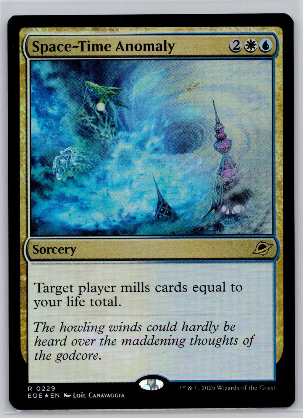 Space-Time Anomaly Edge of Eternities Magic: The Gathering Foil Near Mint