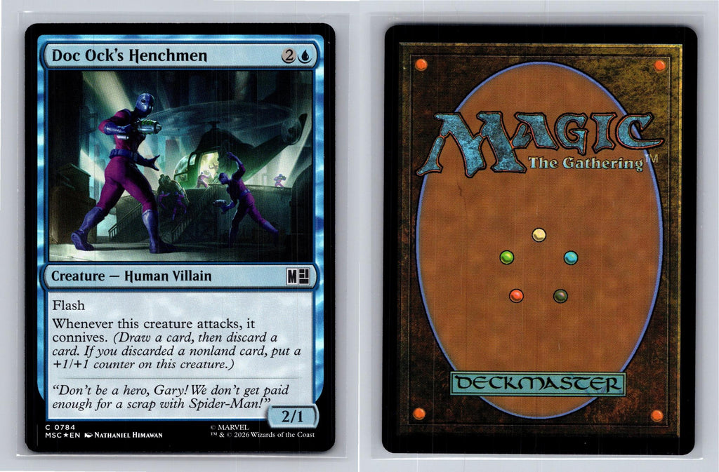 Doc Ock's Henchmen Commander: Marvel Super Heroes Magic: The Gathering Foil NM