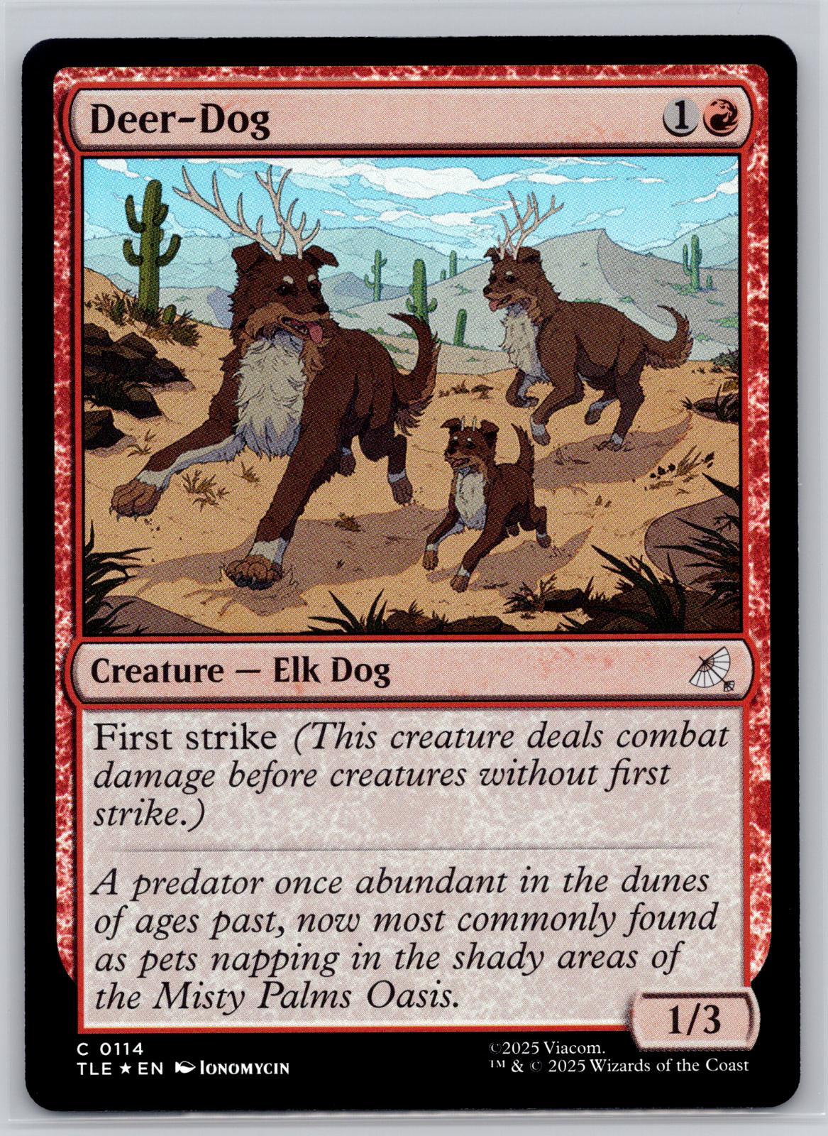 Deer-Dog Avatar: The Last Airbender: Eternal-Legal Magic: The Gathering Foil NM