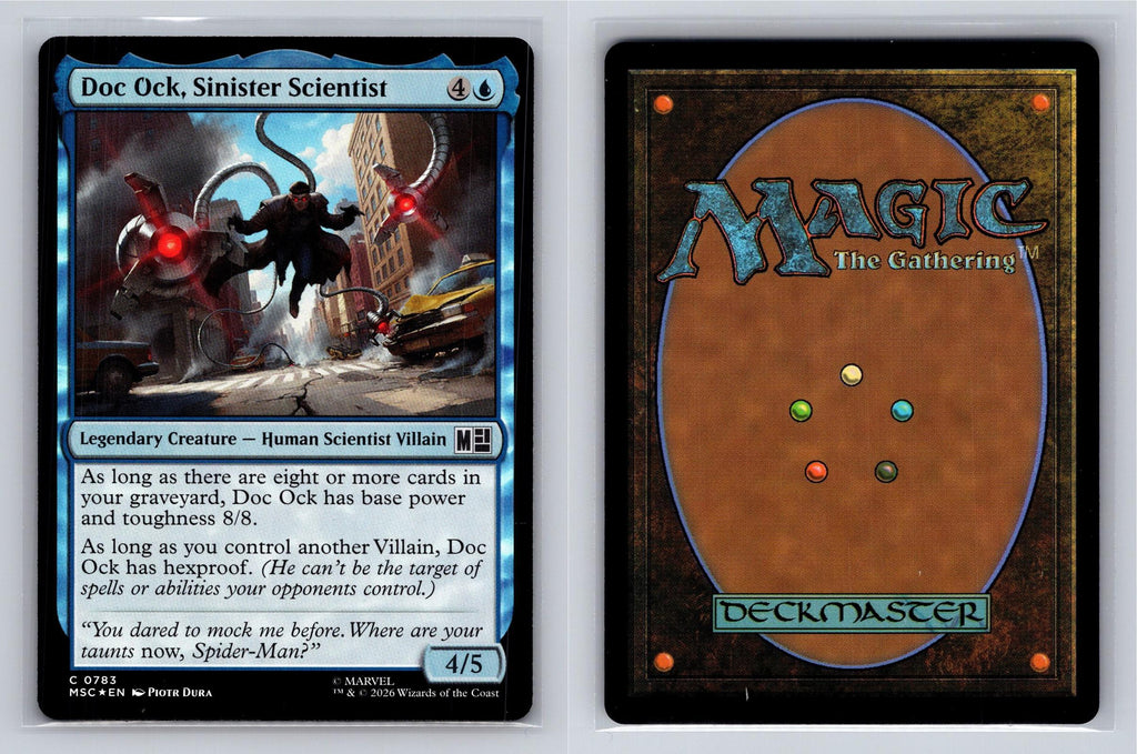 Doc Ock, Sinister Scientist Commander: Marvel Super Heroes MtG Foil NM