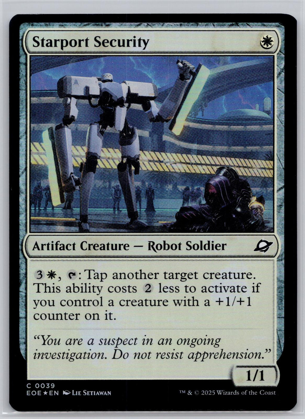 Starport Security Edge of Eternities Magic: The Gathering Foil Near Mint