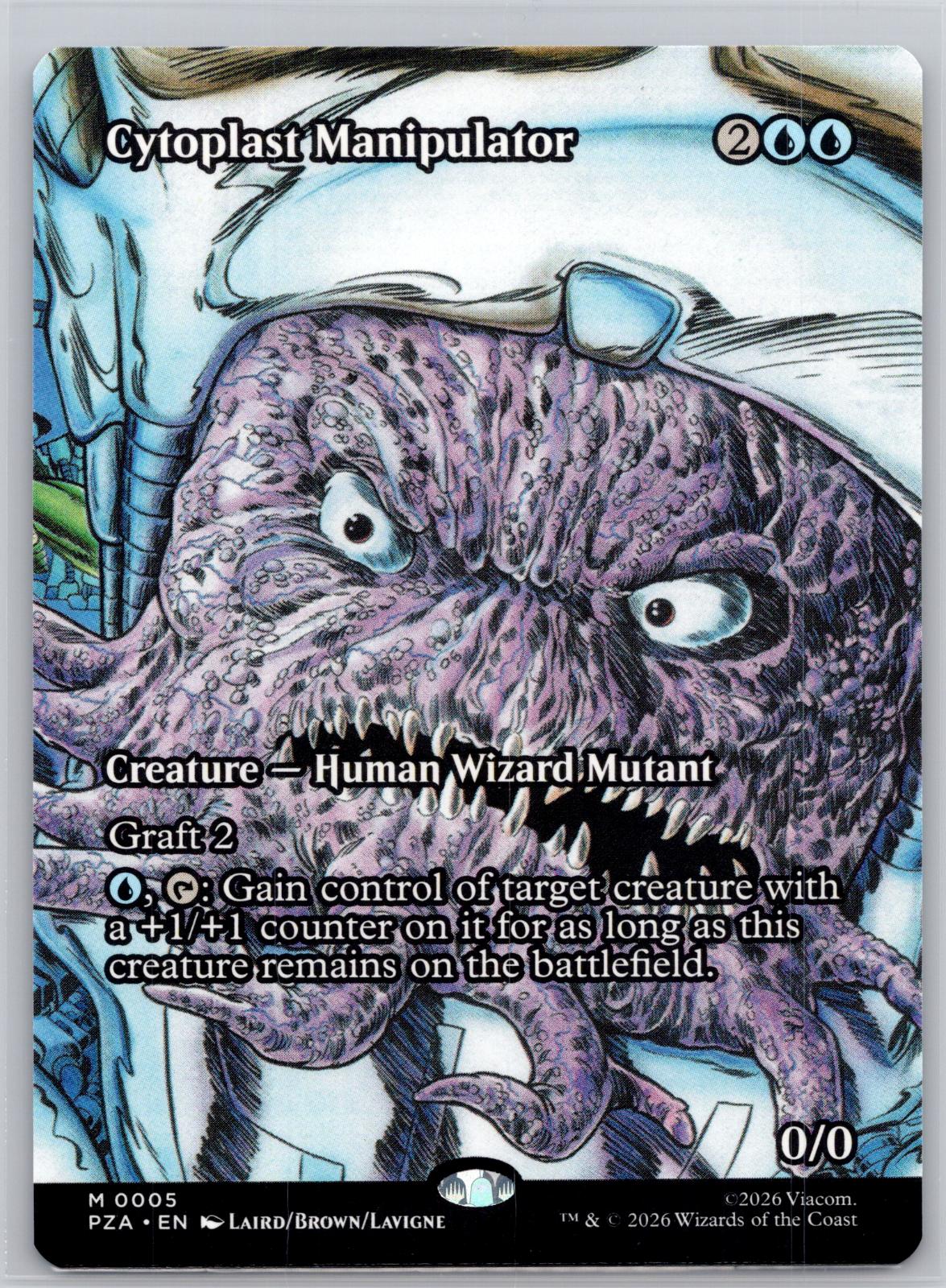 Cytoplast Manipulator (Borderless) Teenage Mutant Ninja Turtles M:TG NM