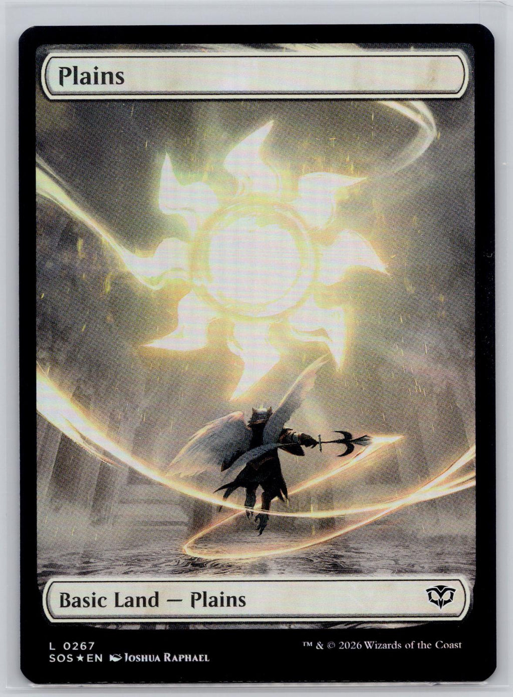 Plains (0267) Secrets of Strixhaven Magic: The Gathering Foil Near Mint