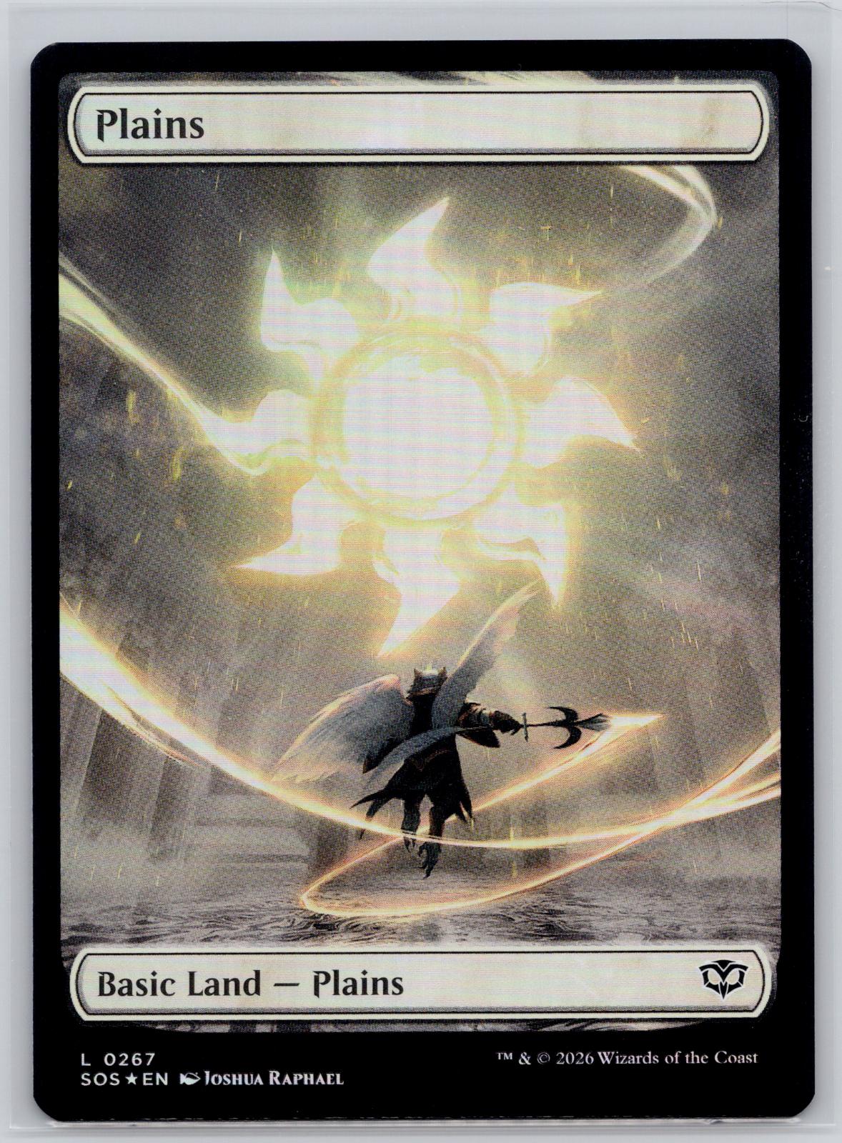 Plains (0267) Secrets of Strixhaven Magic: The Gathering Foil Near Mint