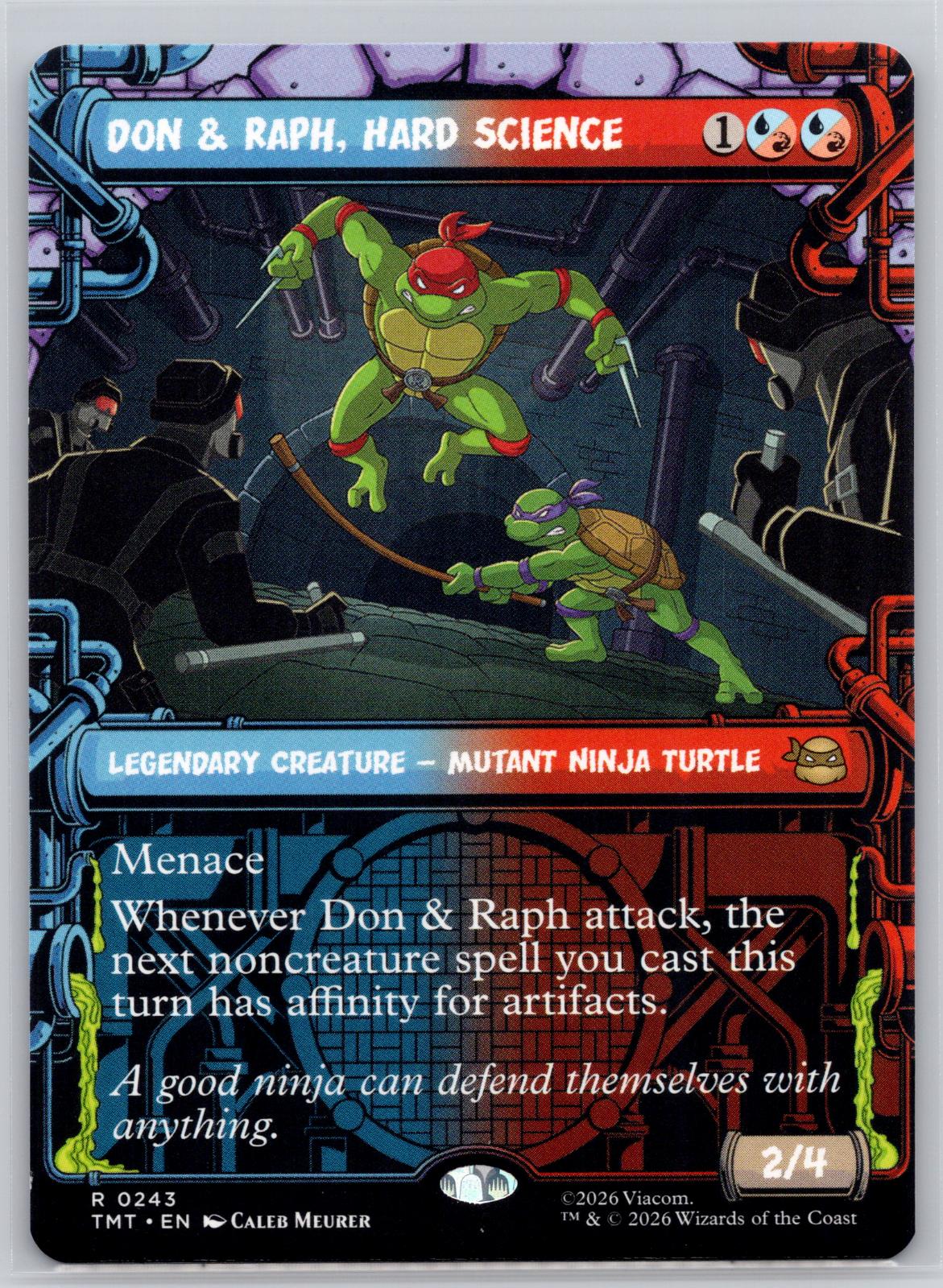 Don & Raph, Hard Science (Showcase) Teenage Mutant Ninja Turtles M:TG NM