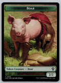 Boar // Frog Lizard Double-Sided Token Holo Commander: SOS M:TG Foil NM