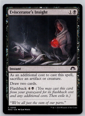 Eviscerator's Insight Modern Horizons 3 Magic: The Gathering Near Mint