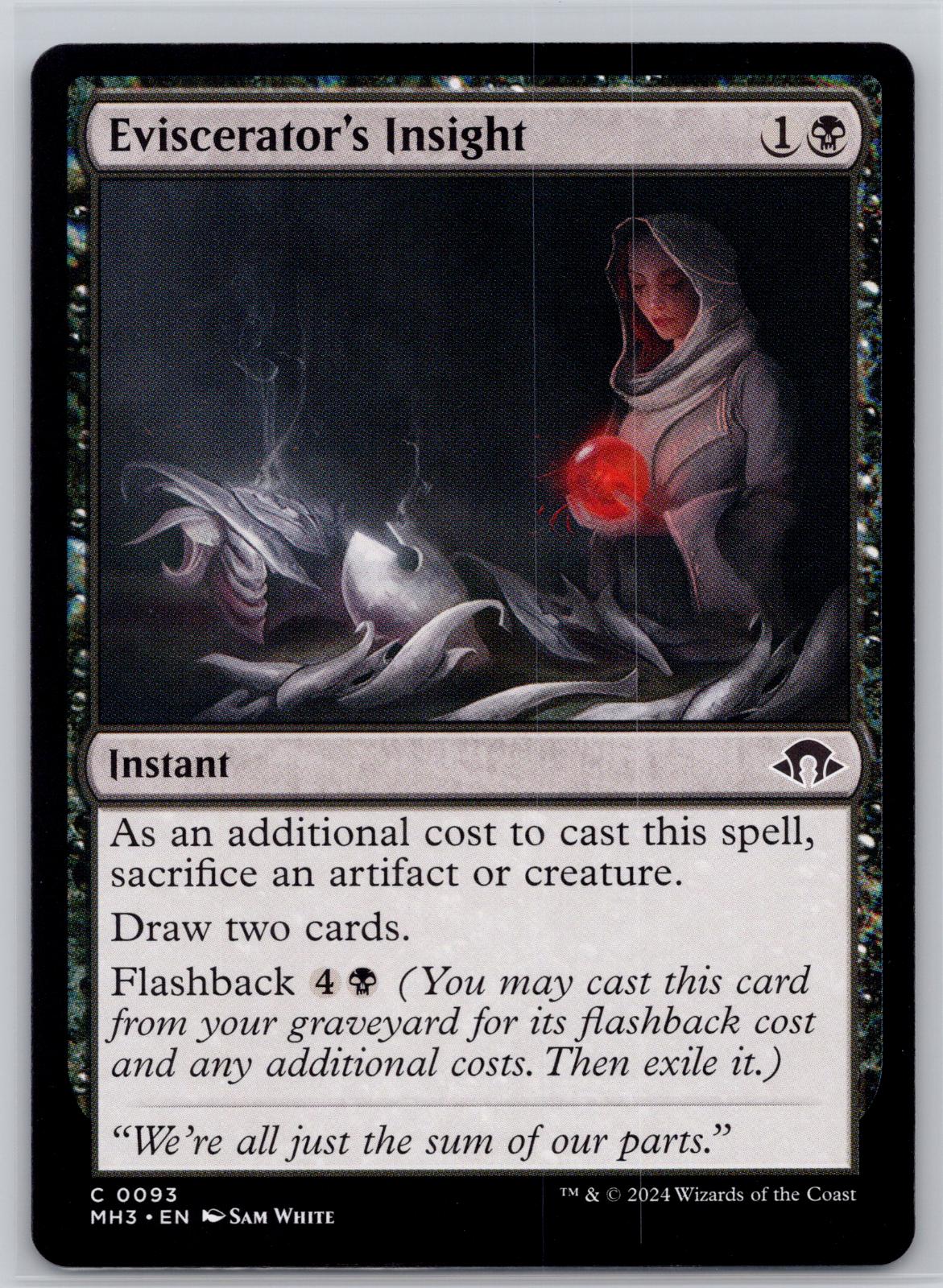 Eviscerator's Insight Modern Horizons 3 Magic: The Gathering Near Mint