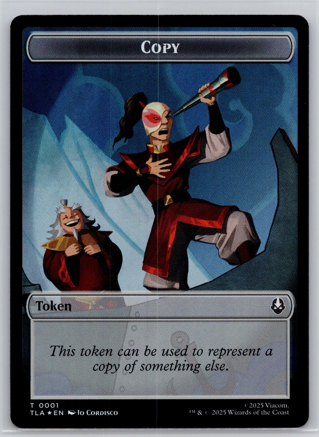 Copy (0001) // Spirit Double-Sided Token Avatar: The Last Airbender M:TG Foil NM