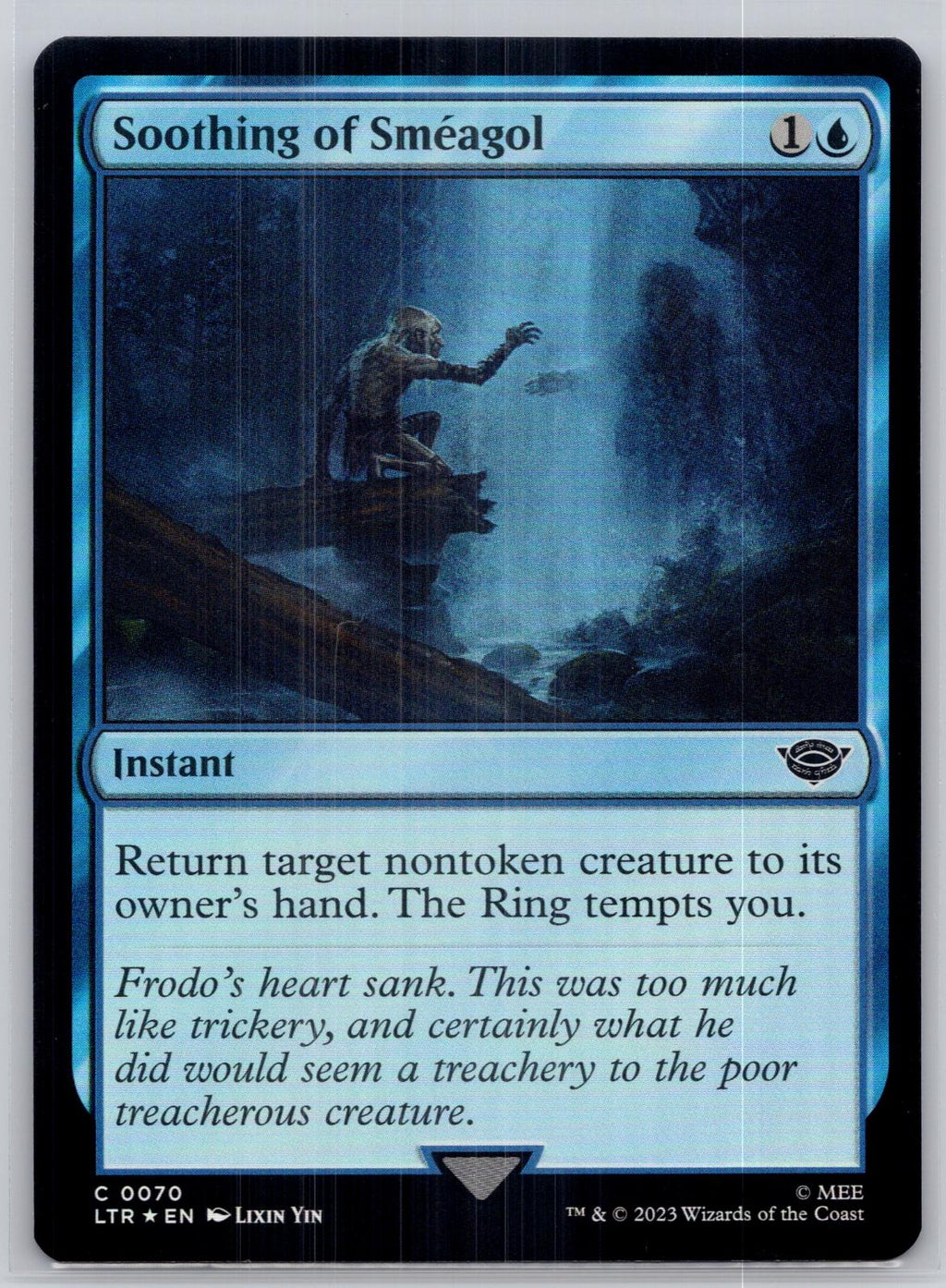 Soothing of Smeagol The Lord of the Rings: Tales of Middle-earth M:TG Foil NM