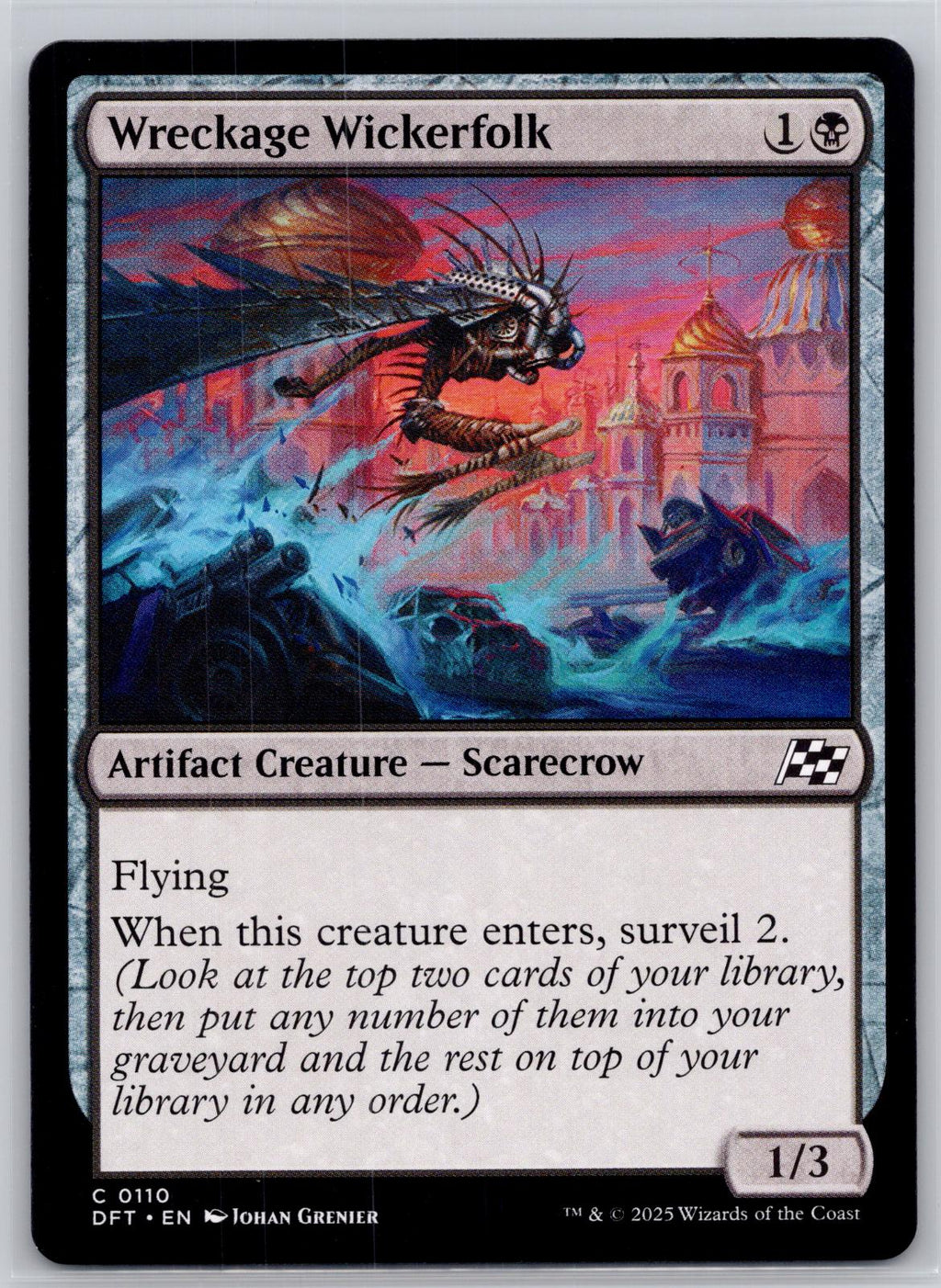 Wreckage Wickerfolk Aetherdrift Magic: The Gathering Near Mint