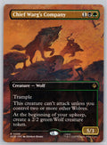 Chief Warg's Company (Borderless) The Hobbit Magic: The Gathering Near Mint