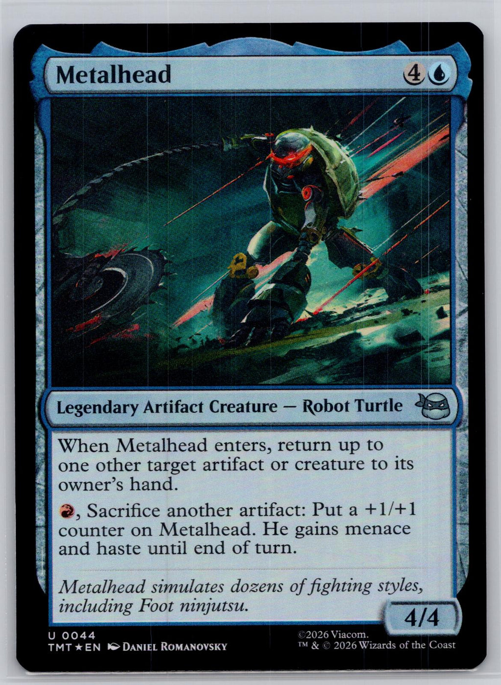Metalhead Teenage Mutant Ninja Turtles Magic: The Gathering Foil Near Mint
