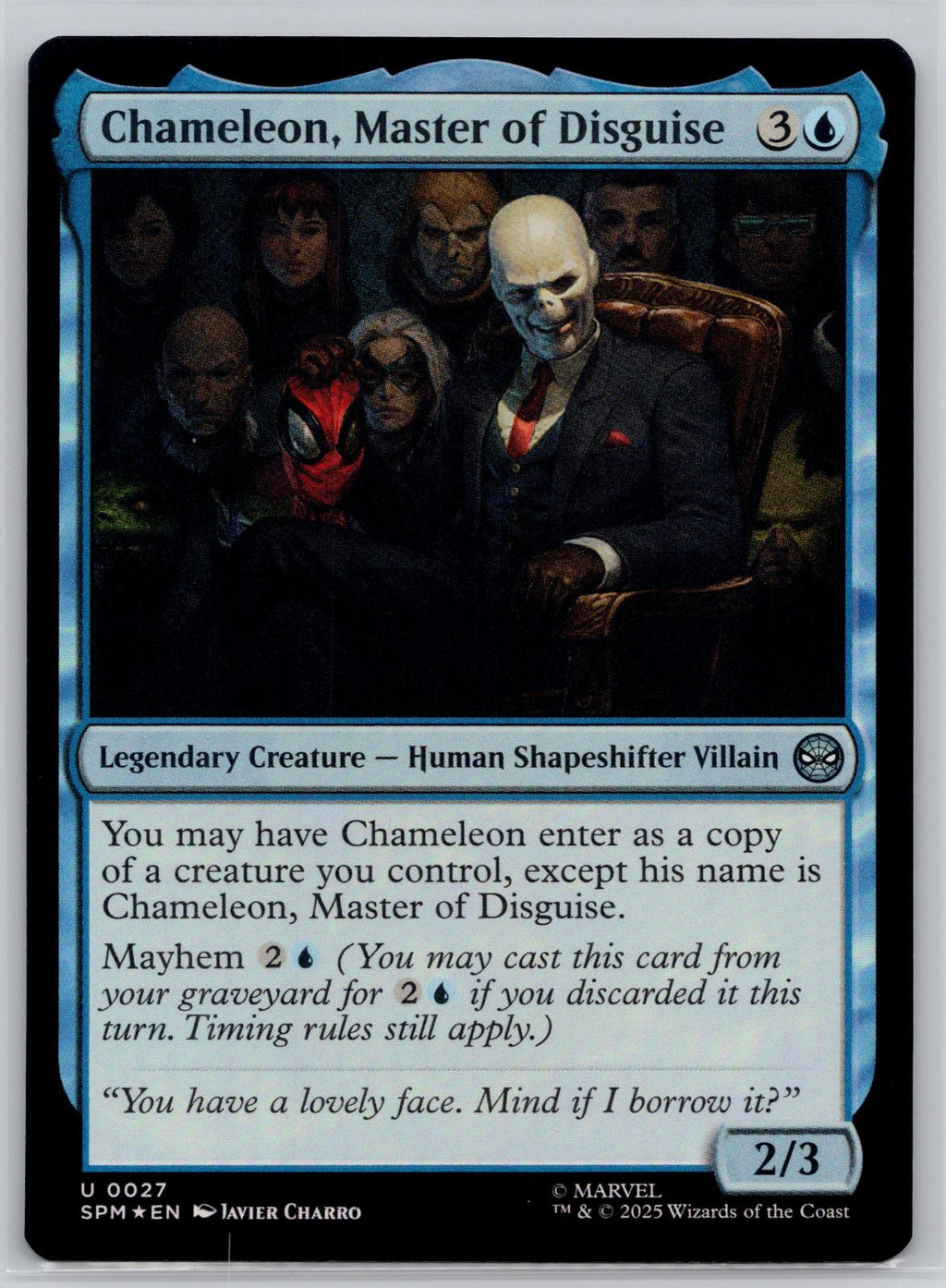 Chameleon, Master of Disguise Marvel's Spider-Man Magic: The Gathering Foil NM