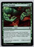 Super Strength Marvel Super Heroes Magic: The Gathering Foil Near Mint