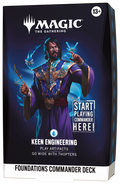 Foundations Commander Deck - Keen Engineering (Blue) - MTG Sealed