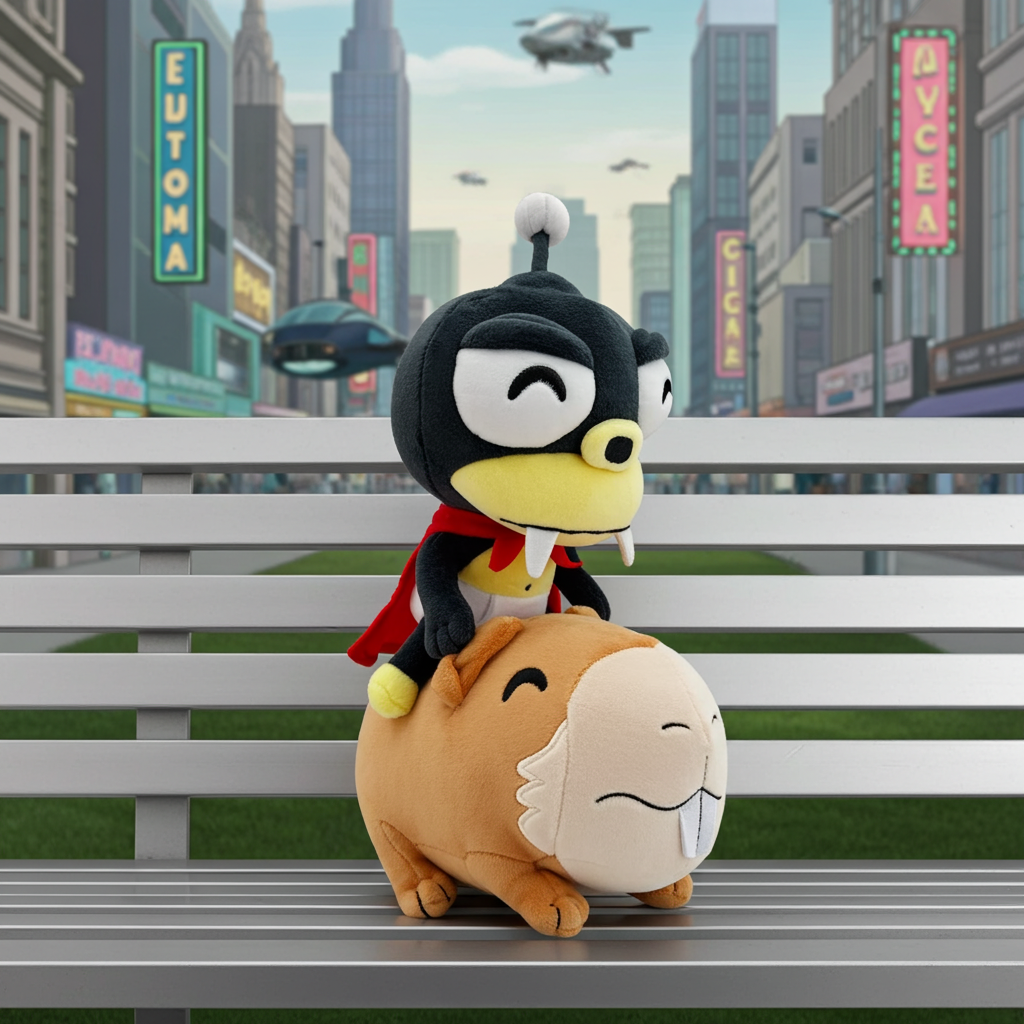 Nibbler Rider 9" Plush