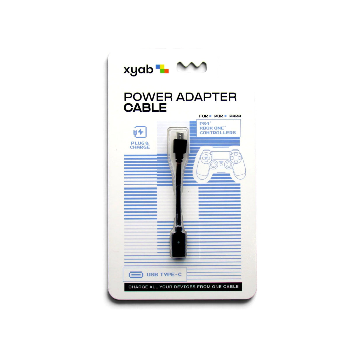 USB-C Power Adapter Cable for Micro USB Connections
