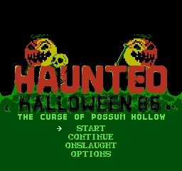 Haunted Halloween '86: The Curse of Possum Hollow - NES