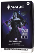 Foundations Commander Deck - Wretched Ranks (Black) - MTG Sealed