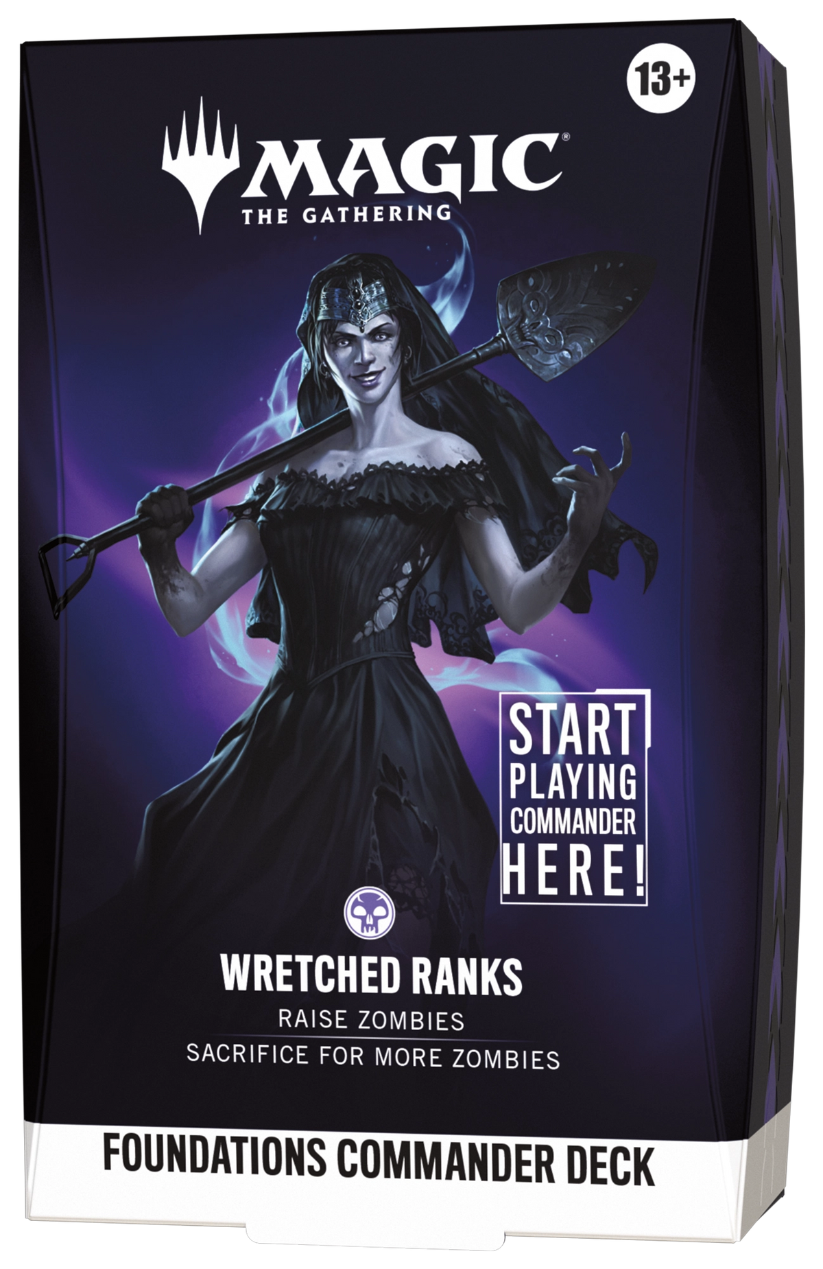 Foundations Commander Deck - Wretched Ranks (Black) - MTG Sealed