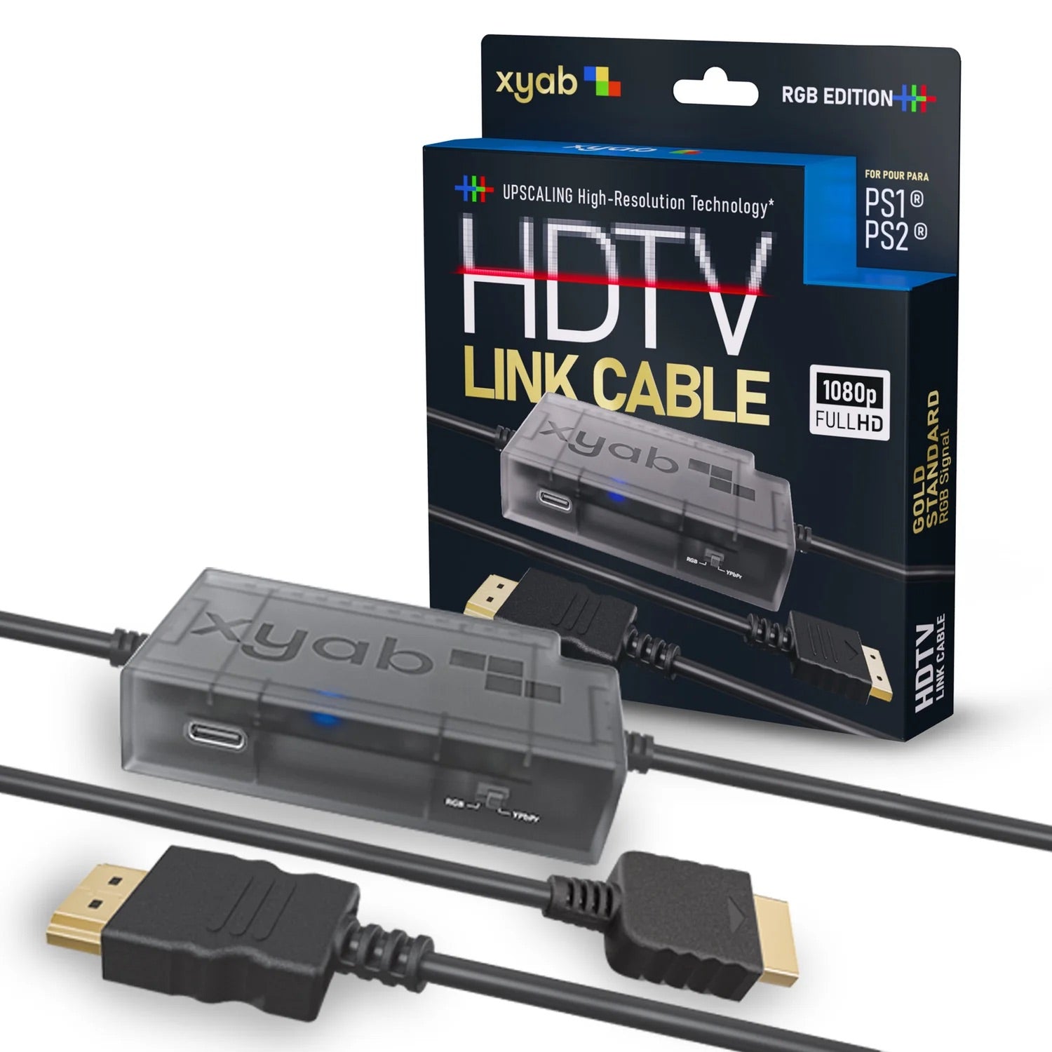 Câble RGB+ HD - PS1 / PS2