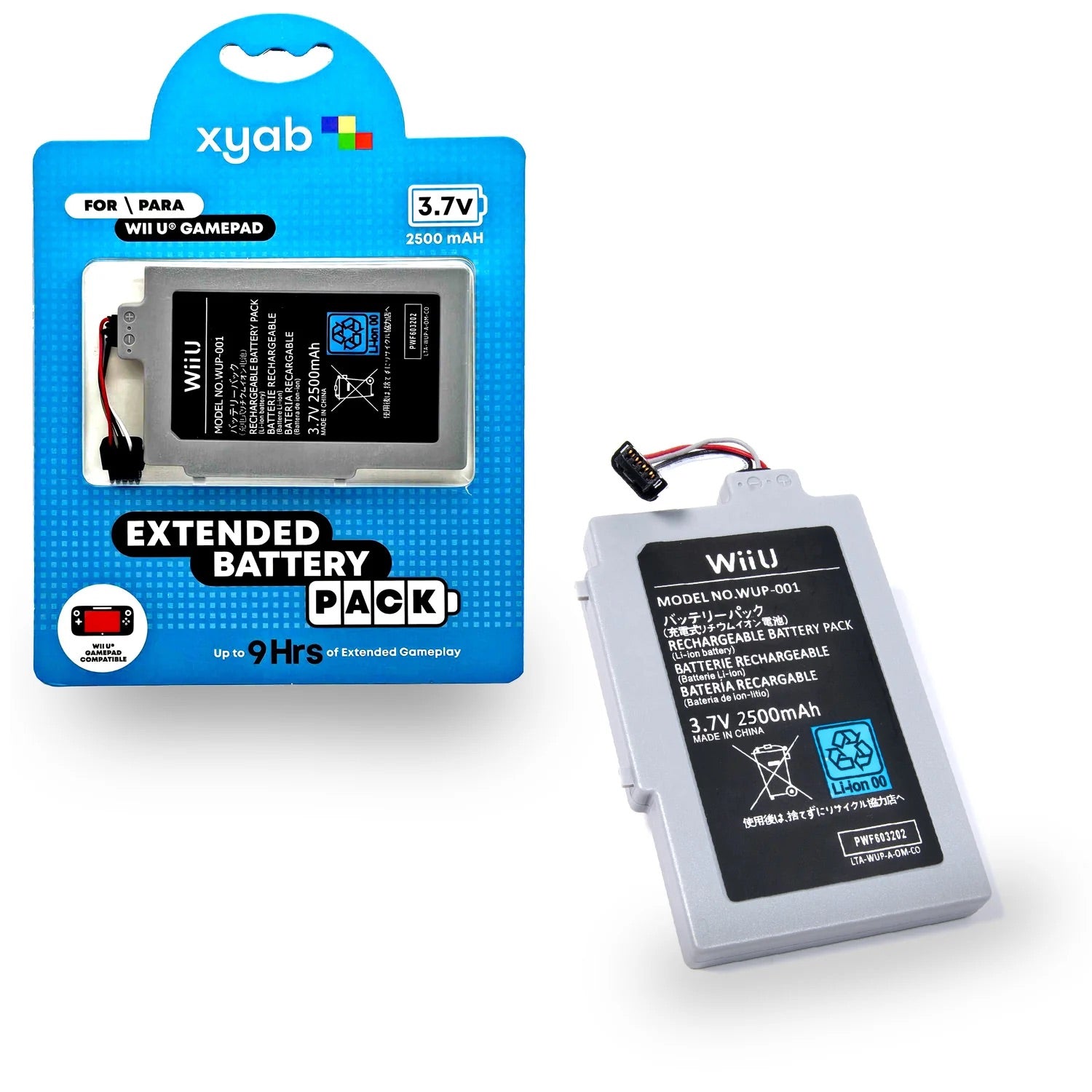 Nintendo Wii U Gamepad Replacement Battery